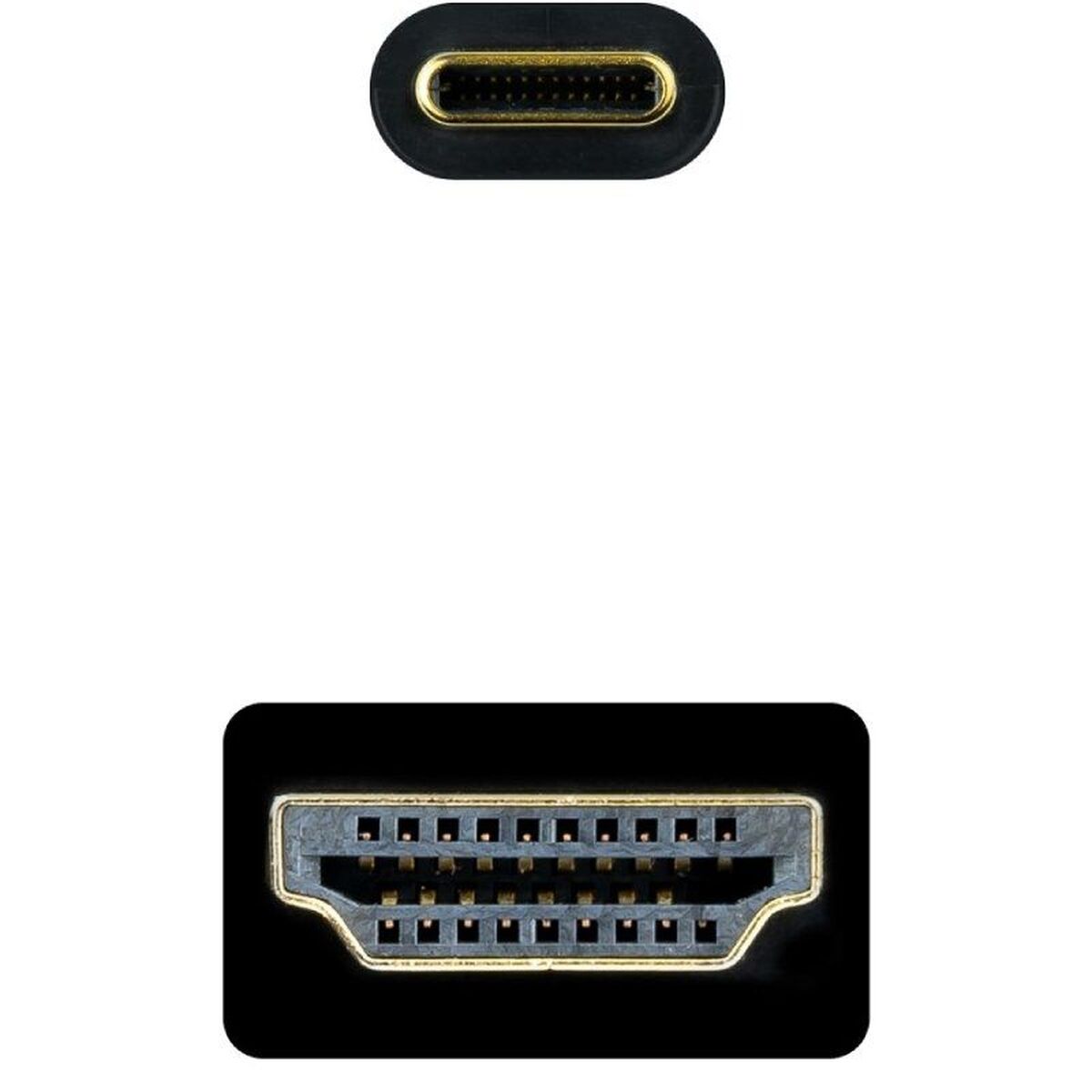 USB-C till HDMI Kabel NANOCABLE 10.15.5105 5 m Svart - 3