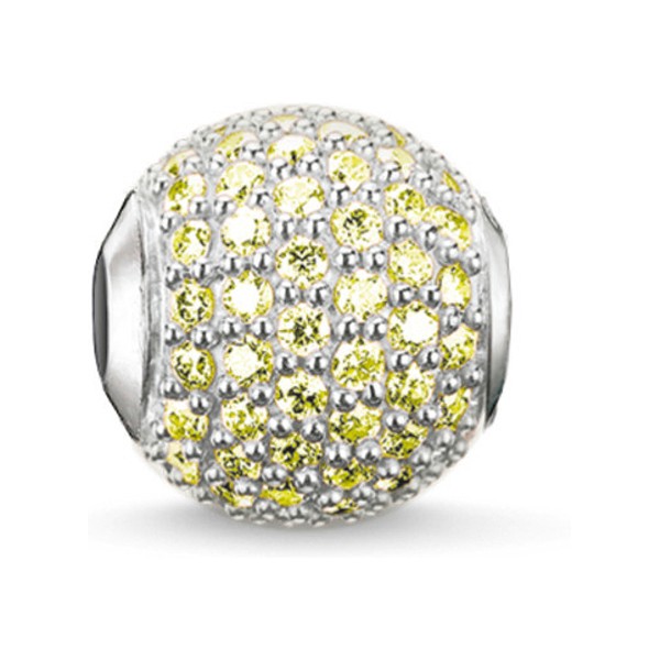 Dampärlor Thomas Sabo K0123-051-33 Grön 1,1 cm - 2
