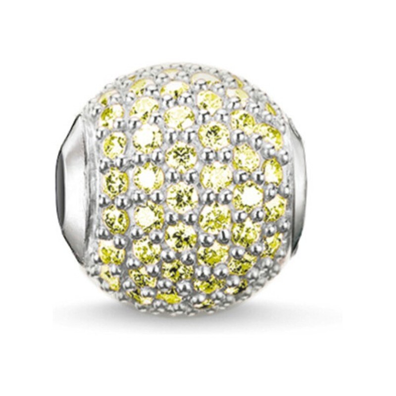 Dampärlor Thomas Sabo K0123-051-33 Grön 1,1 cm - 3