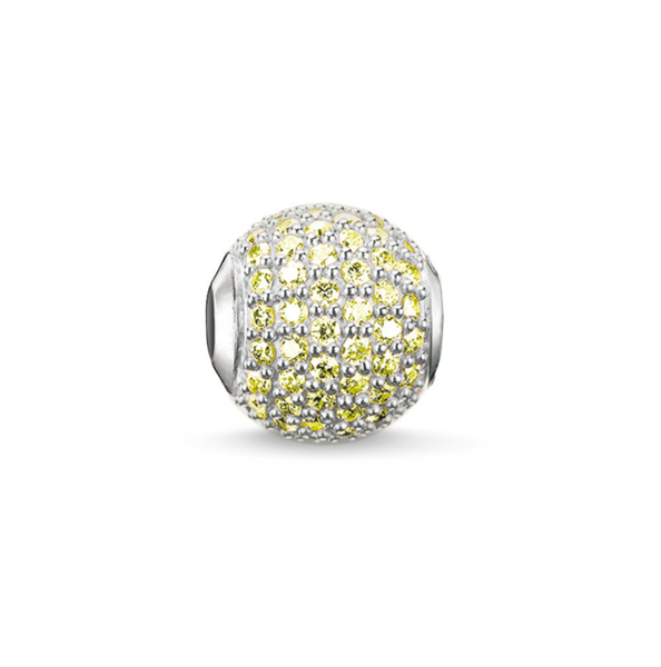 Dampärlor Thomas Sabo K0123-051-33 Grön 1,1 cm