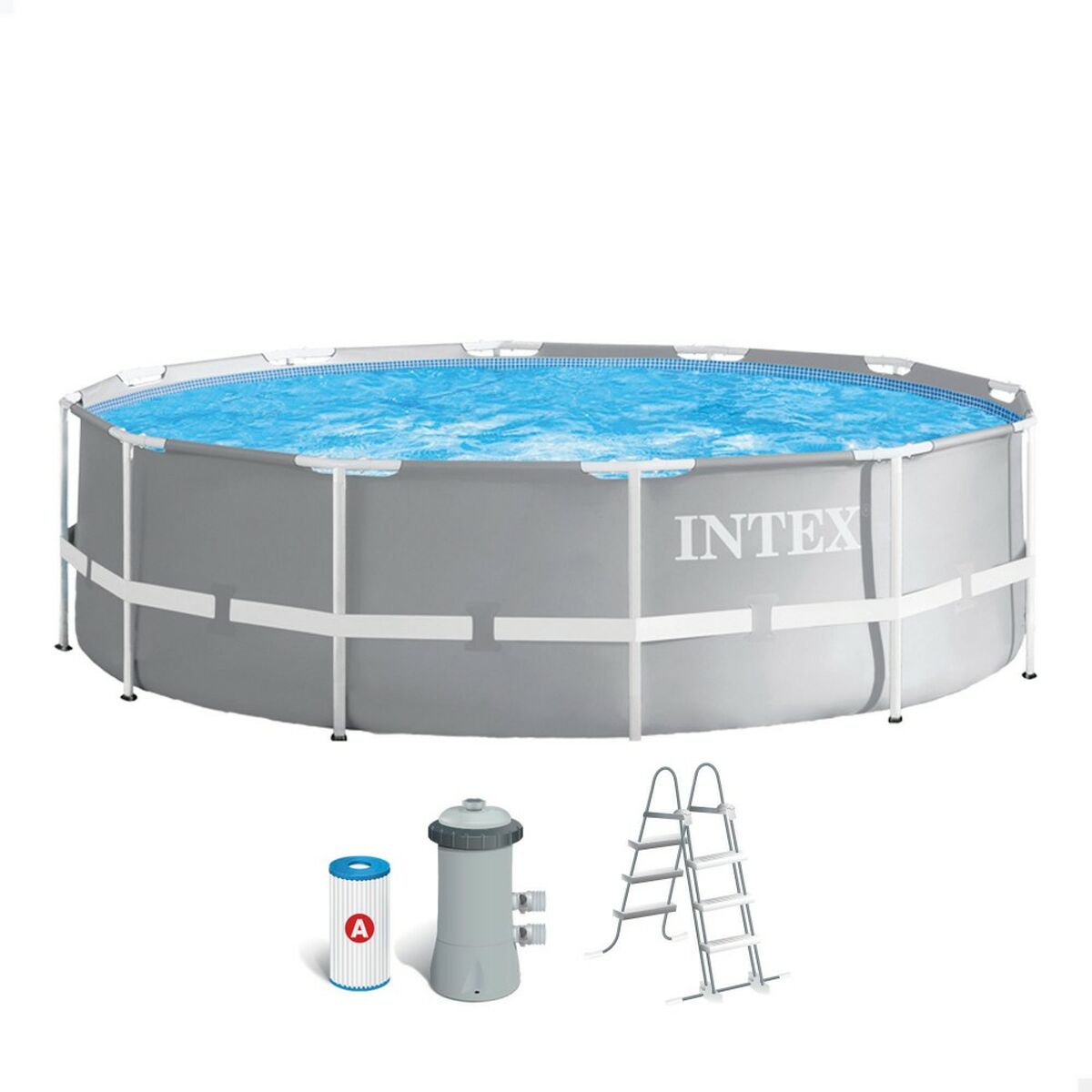 flyttbar pool Intex 26716 366 x 99 x 366 cm - 13