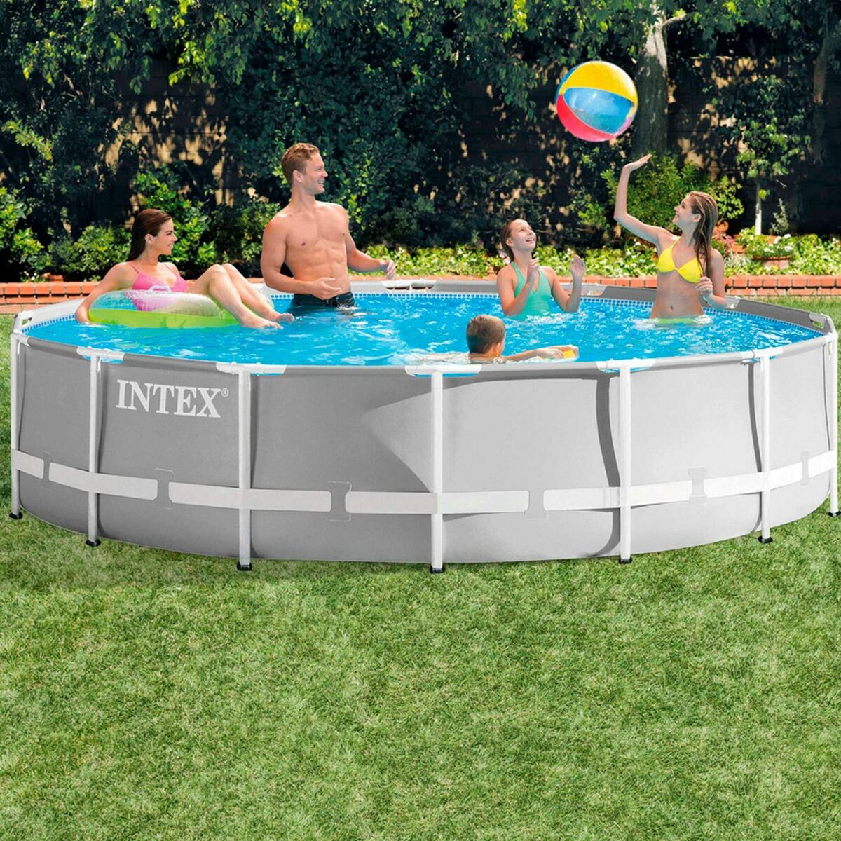 flyttbar pool Intex 26720 427 x 107 x 427 cm 12706 L - 12