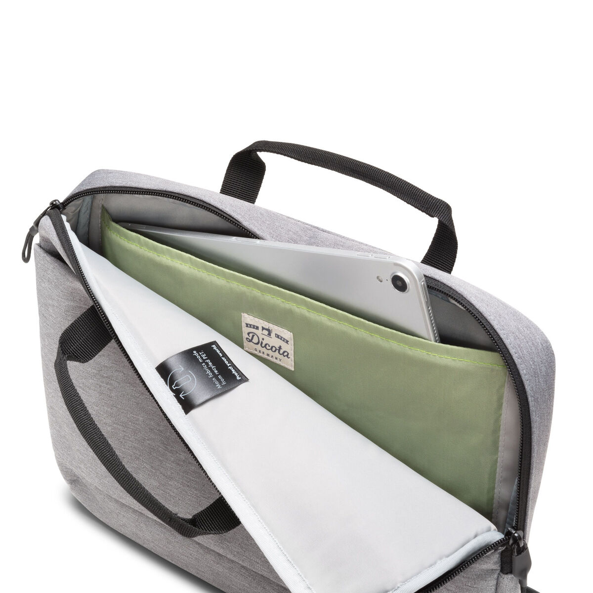 Laptopväska Dicota D31870-RPET Grå 13,3" - 7