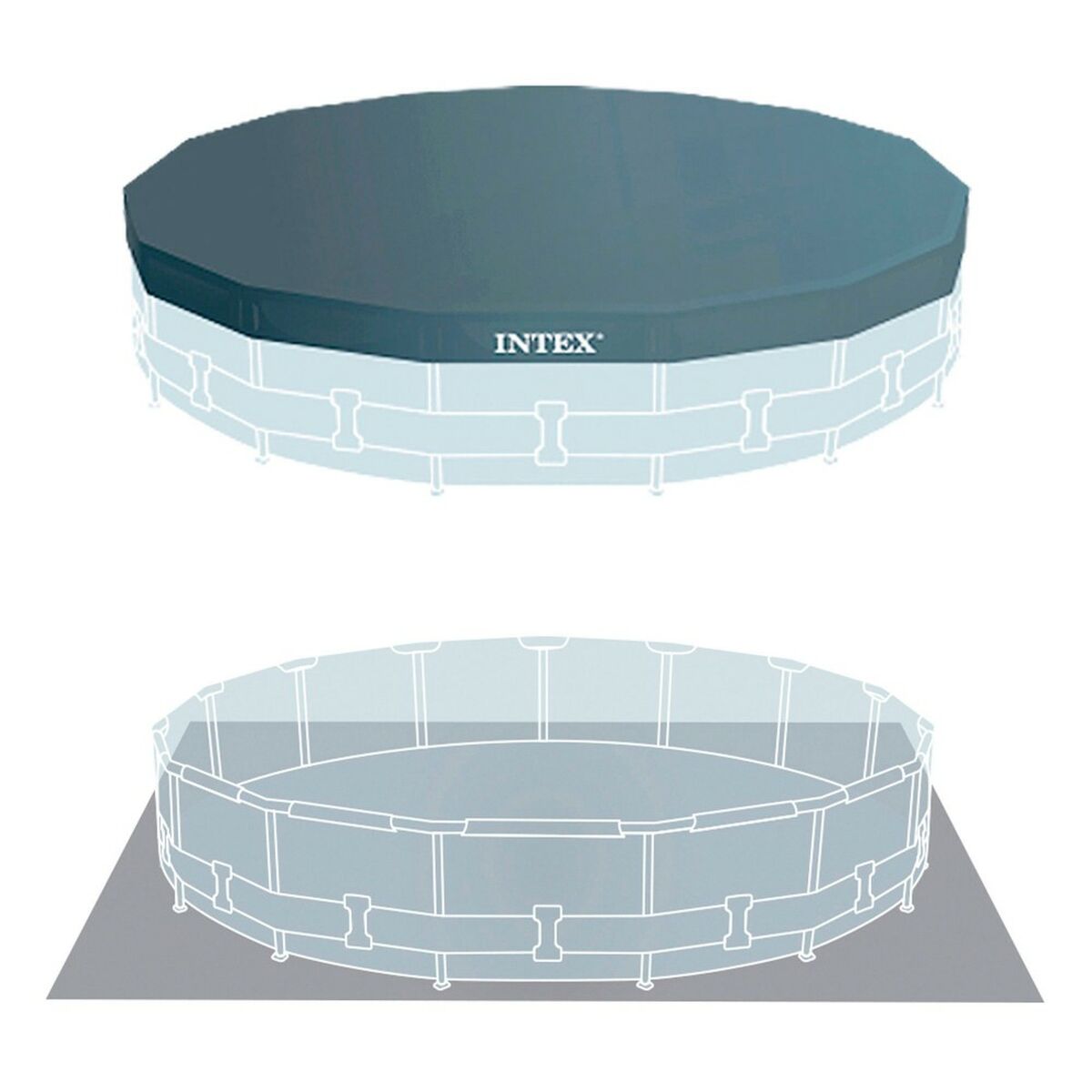 flyttbar pool Intex 457 x 107 x 457 cm - 11