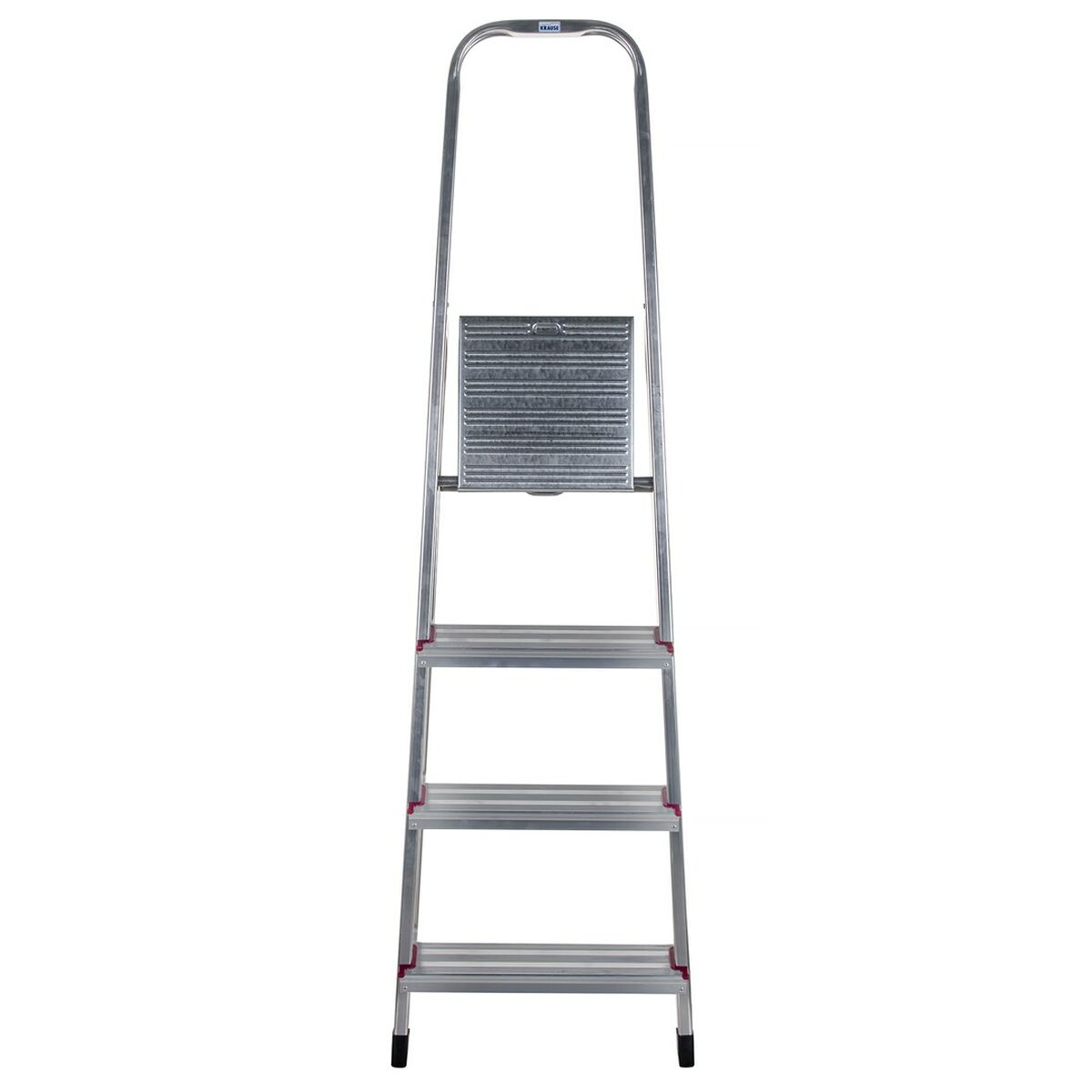 Hoppvikbar trappstege, 4 steg Krause 000705 Silvrig Aluminium - 7