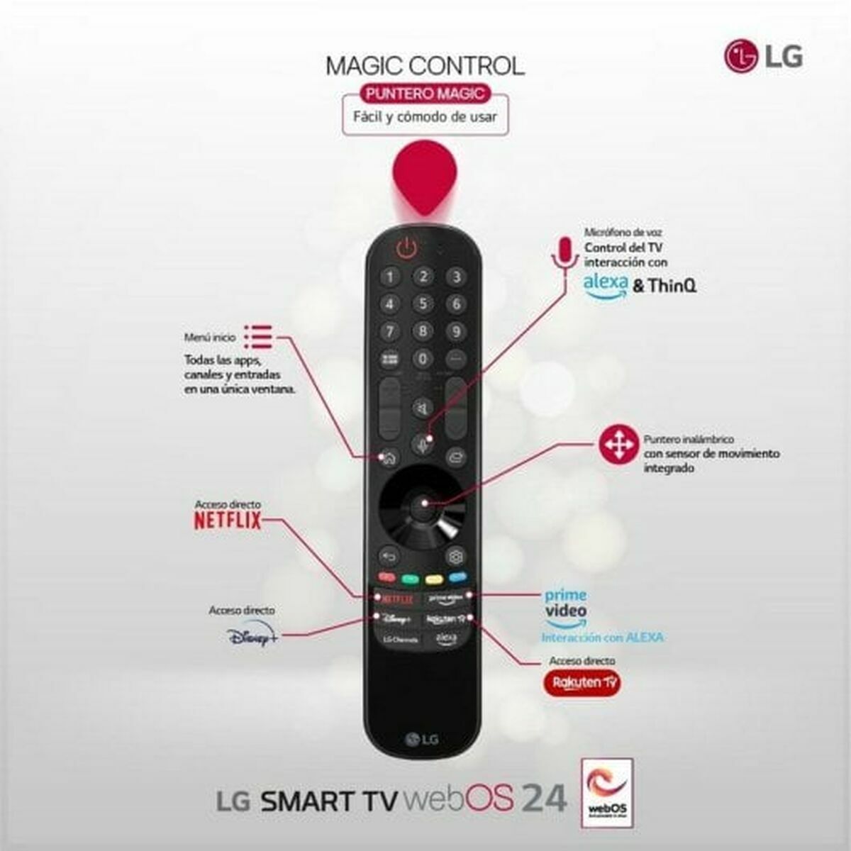 Smart TV LG 55UT80006LA 55" 4K Ultra HD LED HDR D-LED - 7