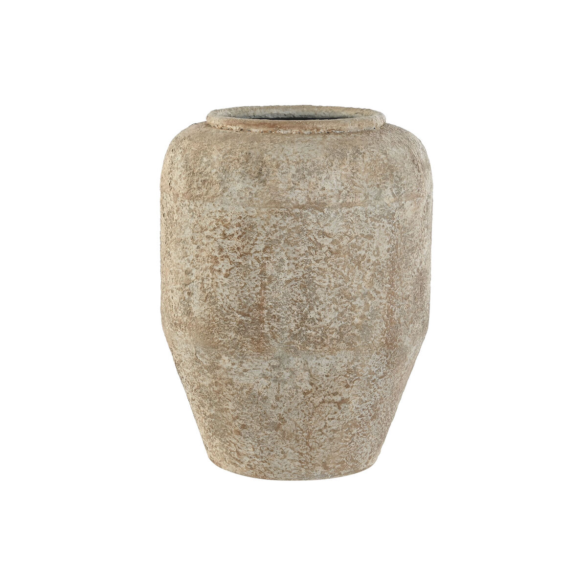 Vas Home ESPRIT Vit Brun Metall 23,5 x 23,5 x 30 cm