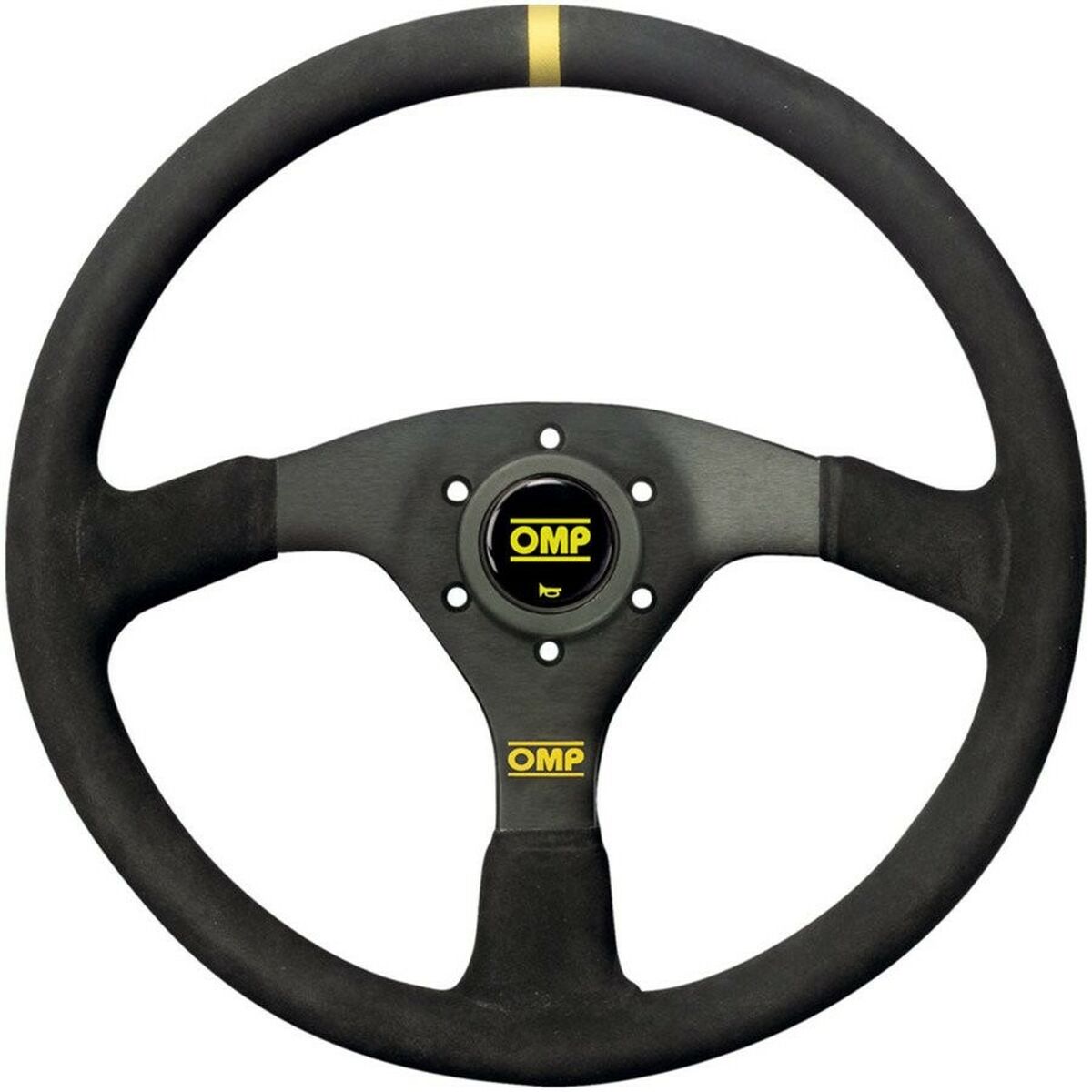 Racing-ratt OMP OD1958 Ø 35 cm Svart
