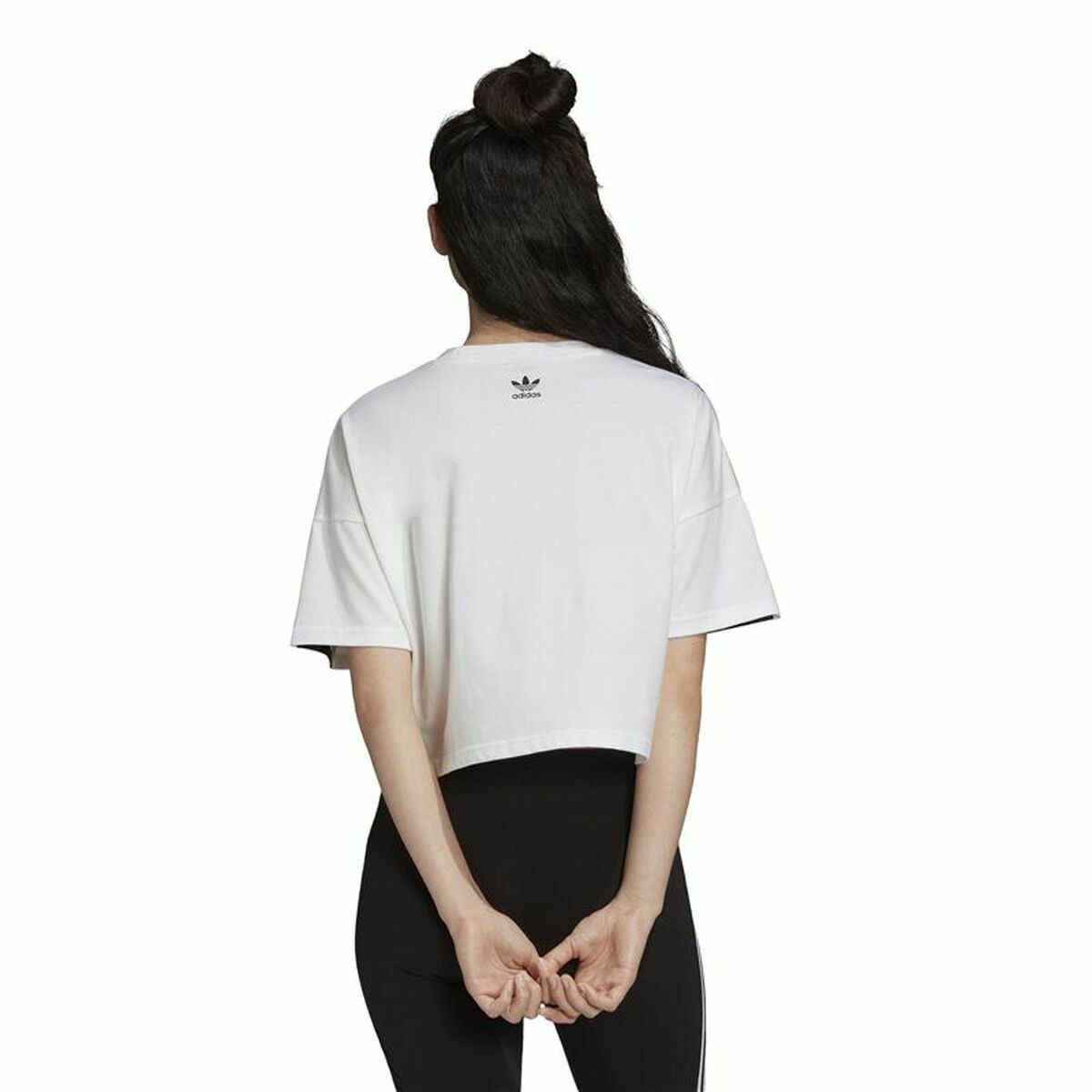 T-shirt med kortärm Dam Adidas Big Logo - 7