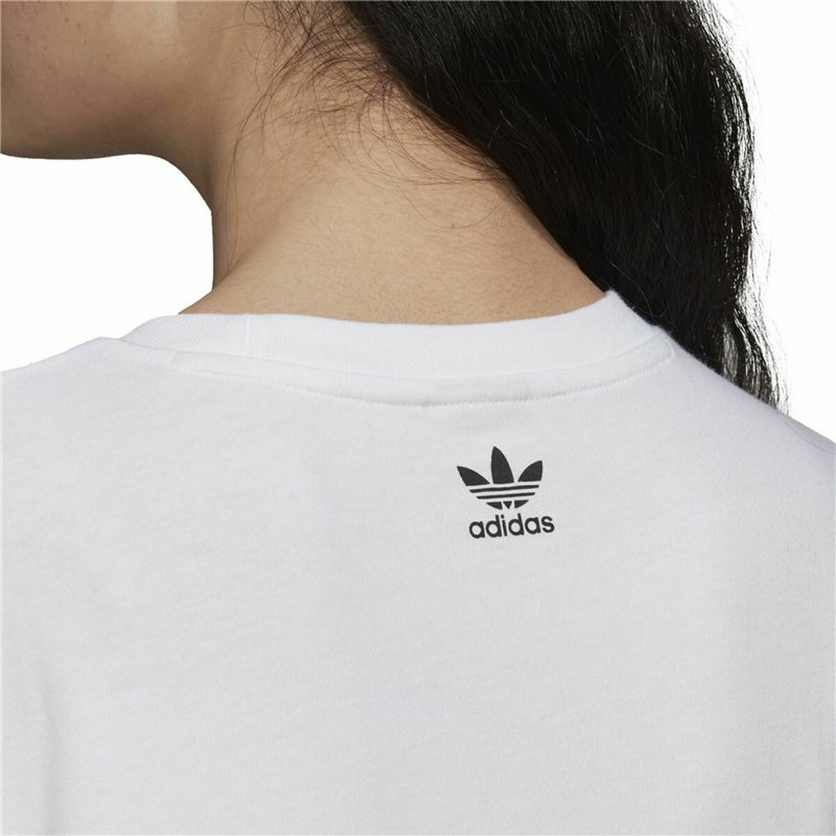 T-shirt med kortärm Dam Adidas Big Logo - 3
