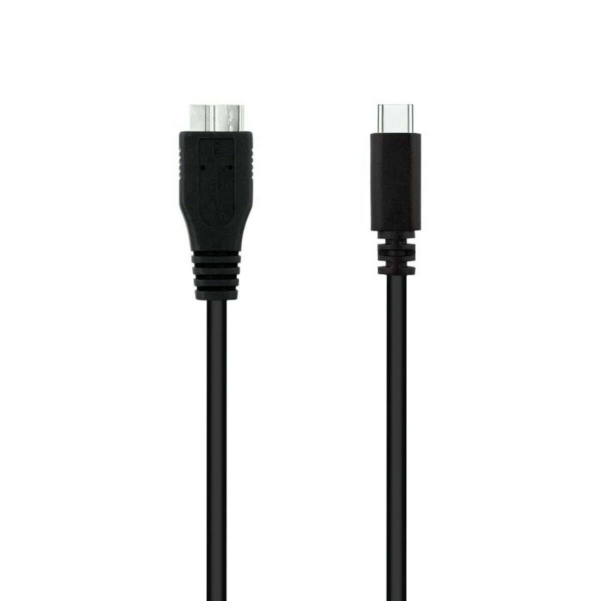 USB-kabel till mikro-USB NANOCABLE 10.01.1201-BK Svart 1 m (1 antal) - 2