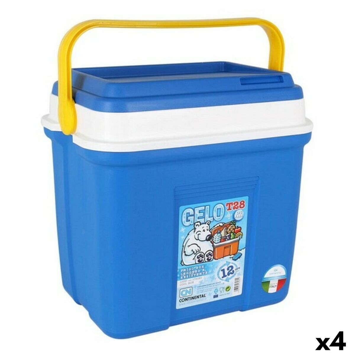 Bärbar kyl Gelo Continental 3062 28 L 28 L (4 antal)