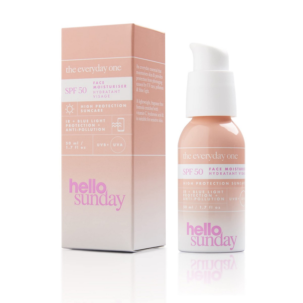 Ansiktskräm Hello Sunday The Everyday One SPF 50 (50 ml) - 3