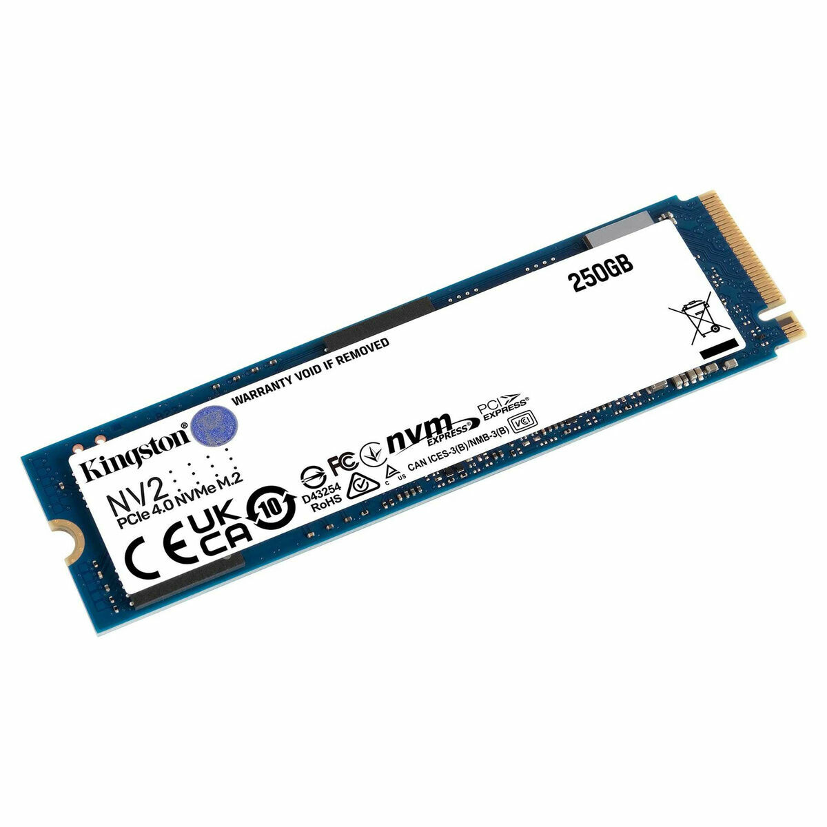 Hårddisk Kingston NV2 250 GB SSD - 2