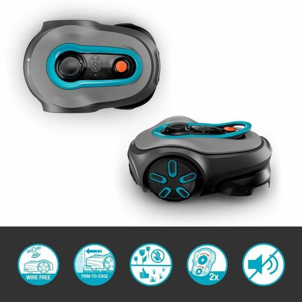 Gräsklipparrobot Gardena Smart SILENO Free 600 M² - 3