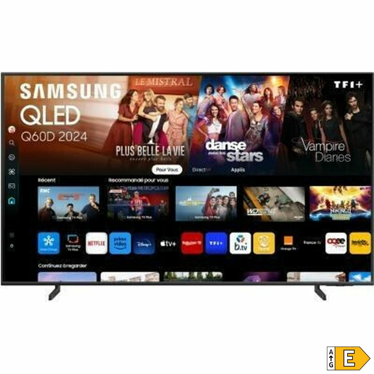 Smart TV Samsung TQ50Q60D 4K Ultra HD 50" QLED - 3