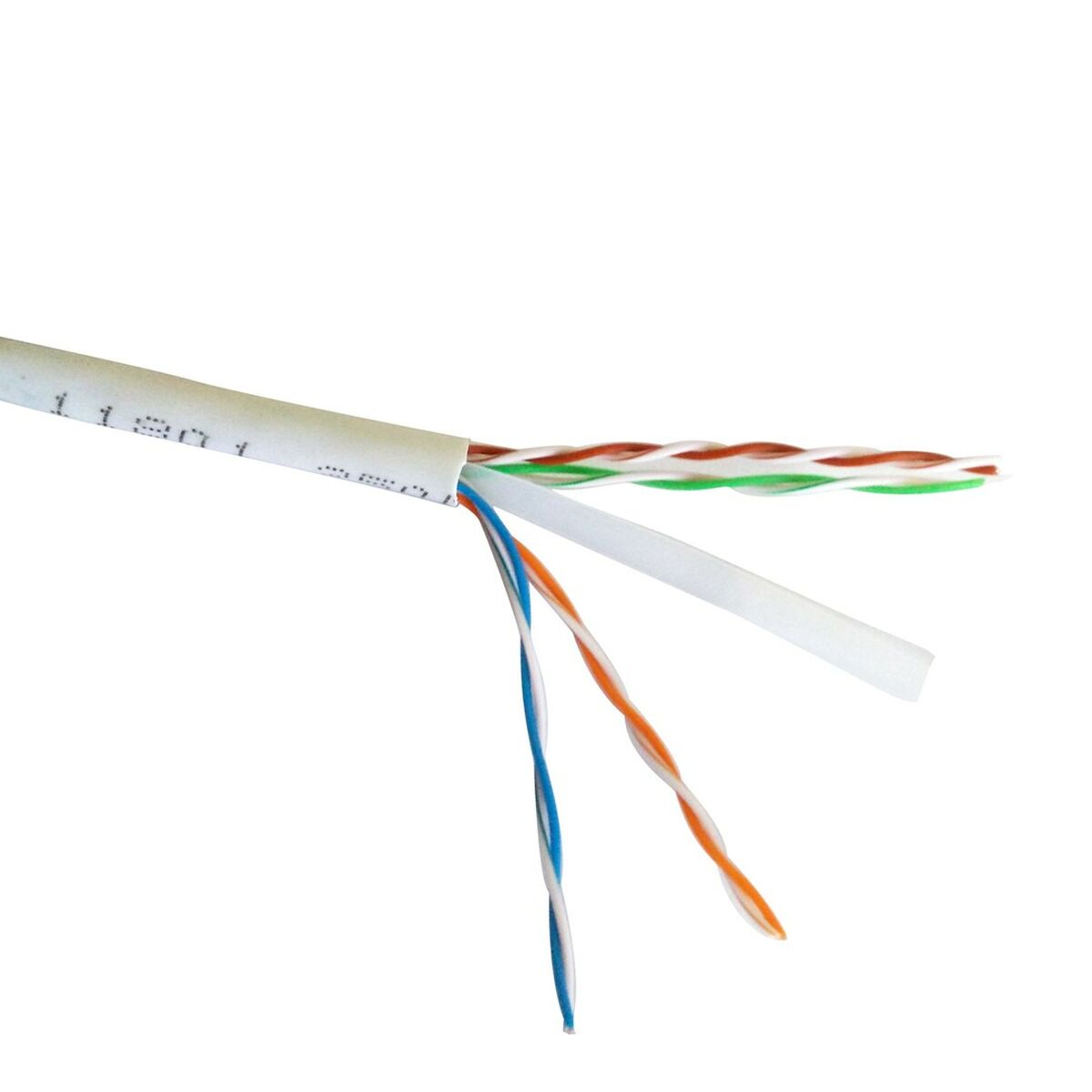 Nätkabel UTP Styv Kategori 6 GEMBIRD PP6U-5M Vit Grå 5 m - 3
