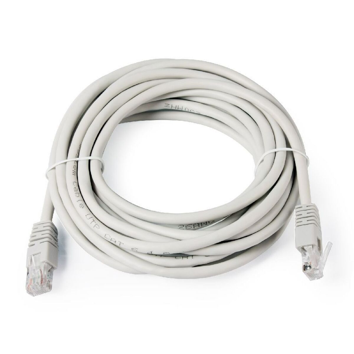 Nätkabel UTP Styv Kategori 6 GEMBIRD PP6U-5M Vit Grå 5 m - 2