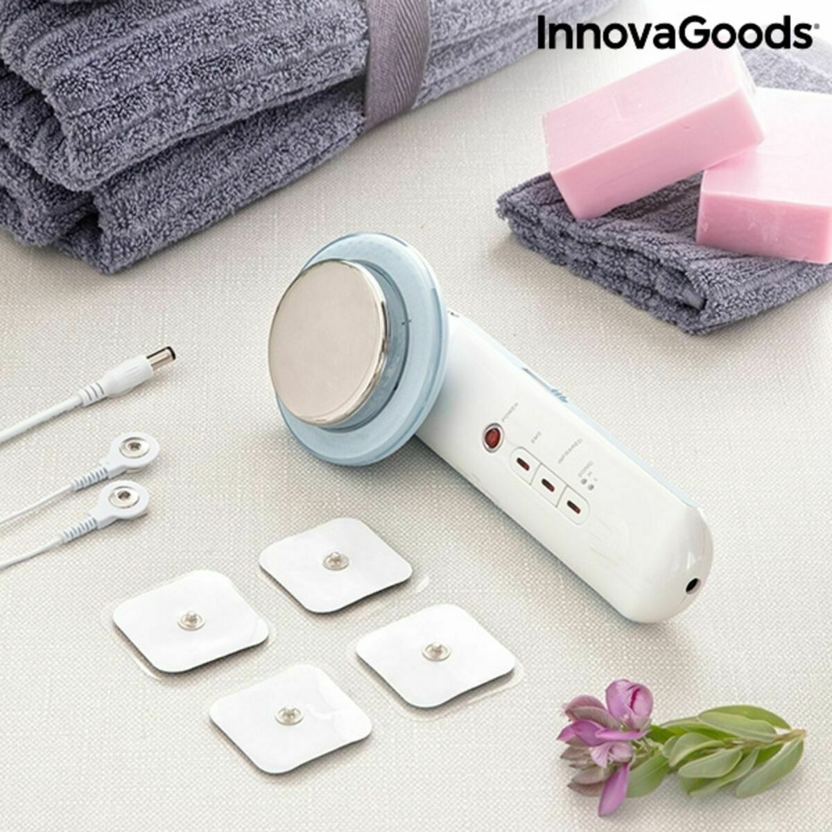 3-i-1 Massageapparat Anti-celluliter med Ultraljudskavitation med Infravärme och Elektrostimulering CellyMax InnovaGoods (Renove - 5