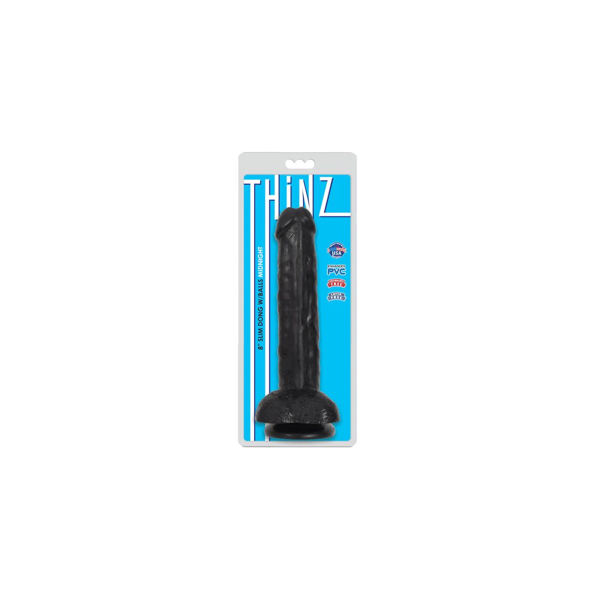 Dildo XR Svart 20,3 cm - 2