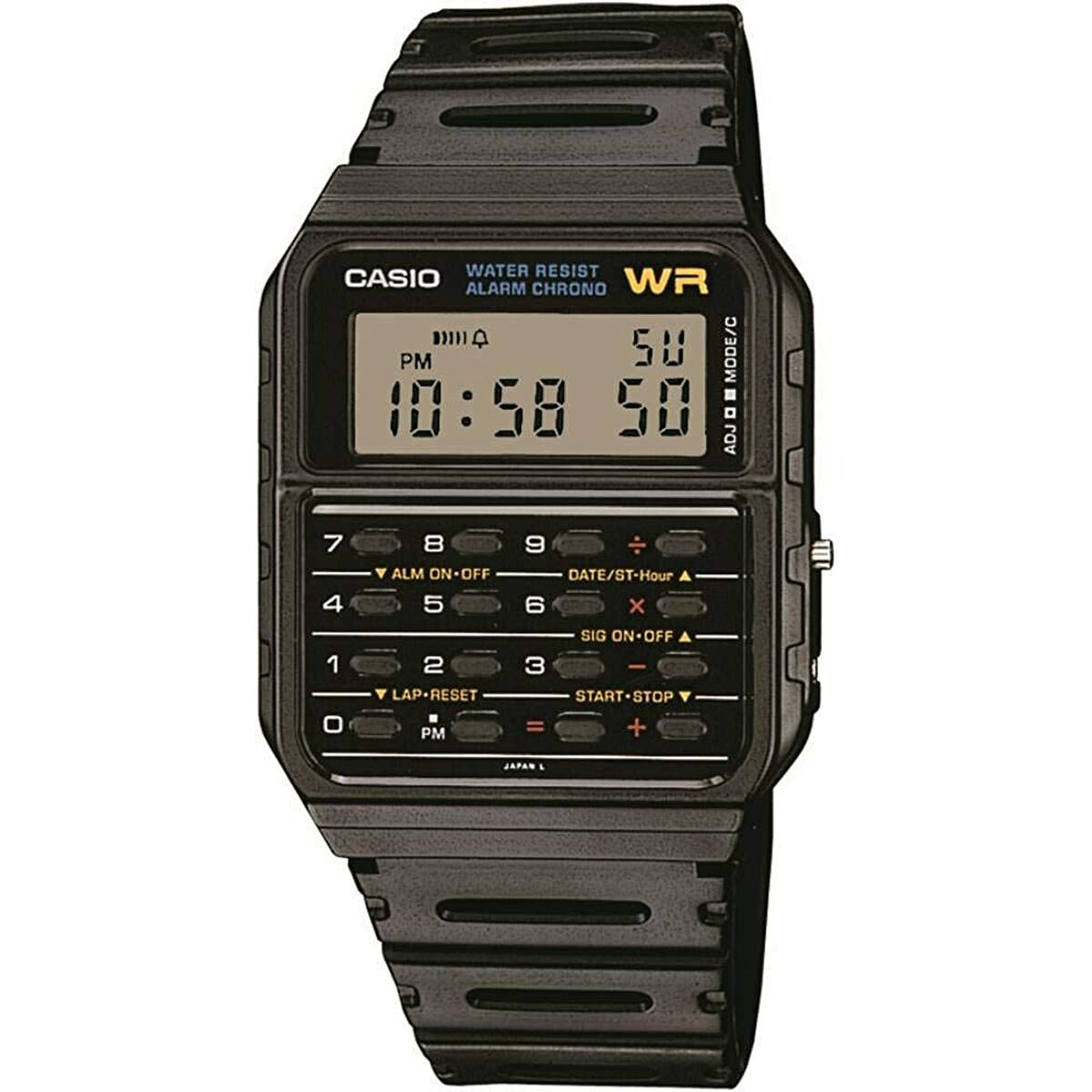 Unisexklocka Casio CALCULATOR (Ø 43 mm) - 5