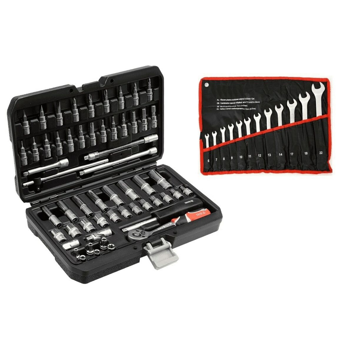 Verktygsutrustning Yato YT-14501 56 Delar - 3