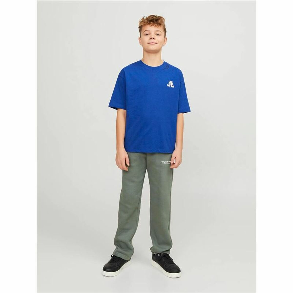 Barn T-shirt med kortärm Jack & Jones Jorcole Back Print Mörkblå - 6