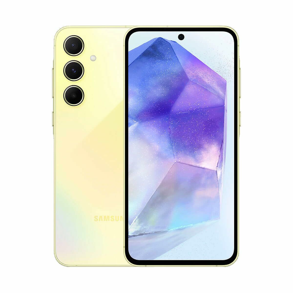 Smartphone Samsung Galaxy A55 6,6" 8 GB RAM 256 GB Gul Svart