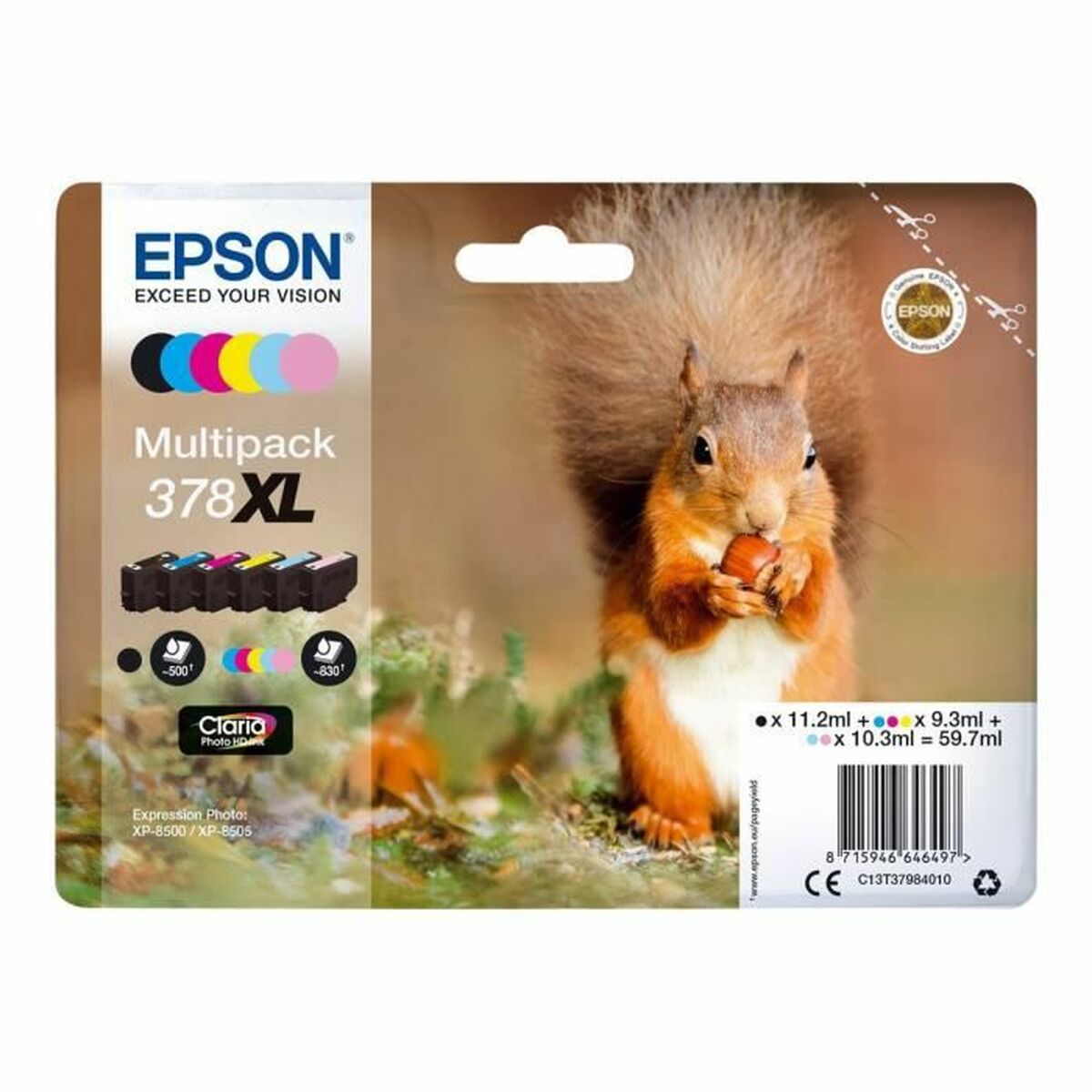 Original Bläckpatron Epson EP64649 Bläck (6 antal) - 2