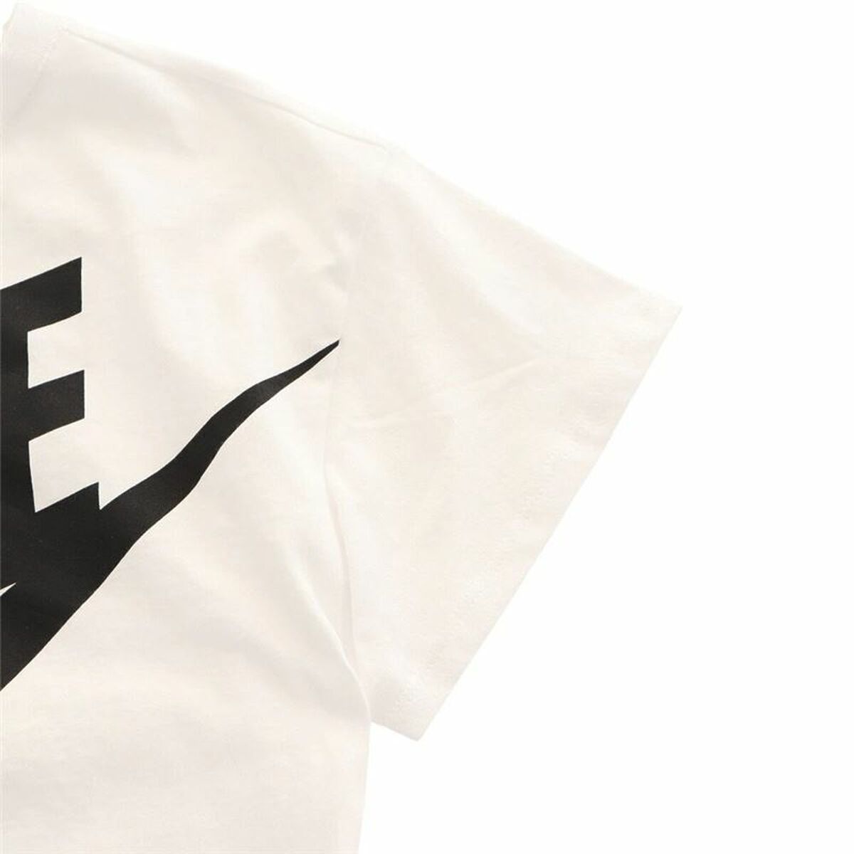 Barn T-shirt med kortärm Nike Icon Futura Vit - 4