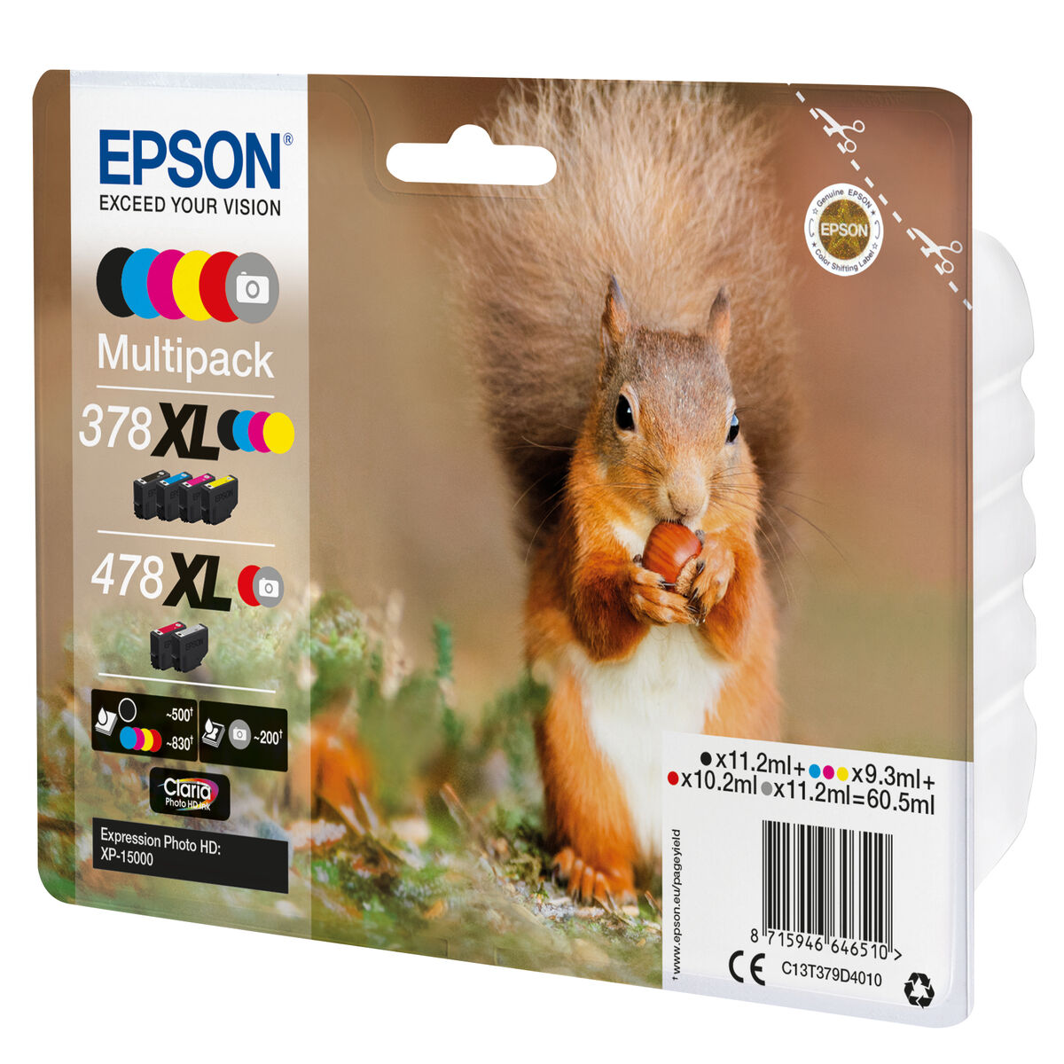 Original Bläckpatron Epson C13T379D4010 - 3