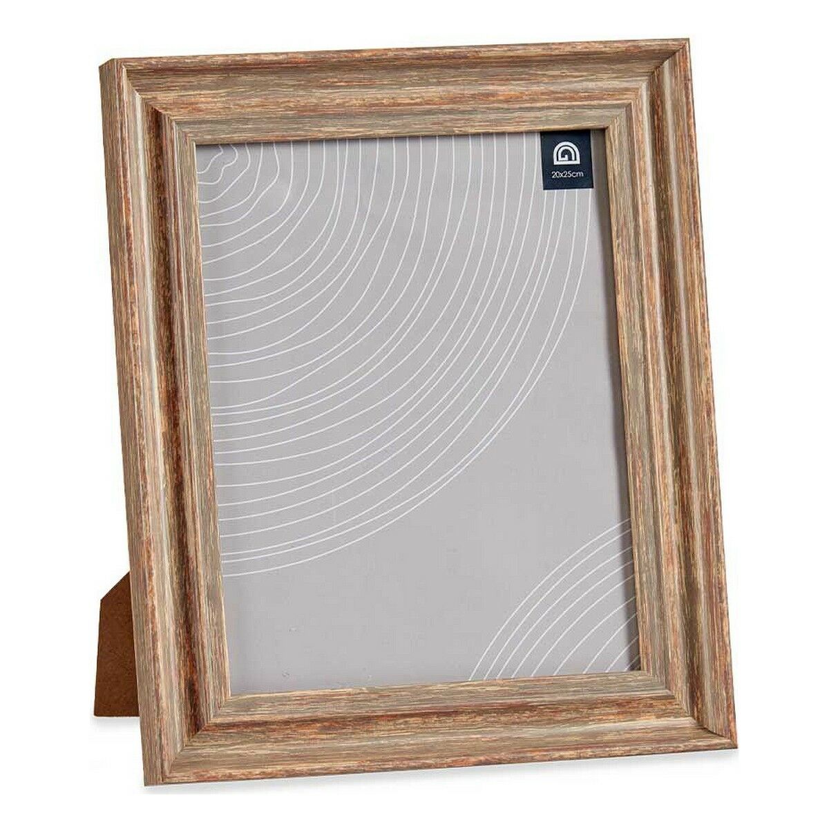 Fotoram Gift Decor Brun Koppar Trä Glas polystyren Plast (6 antal) - 2