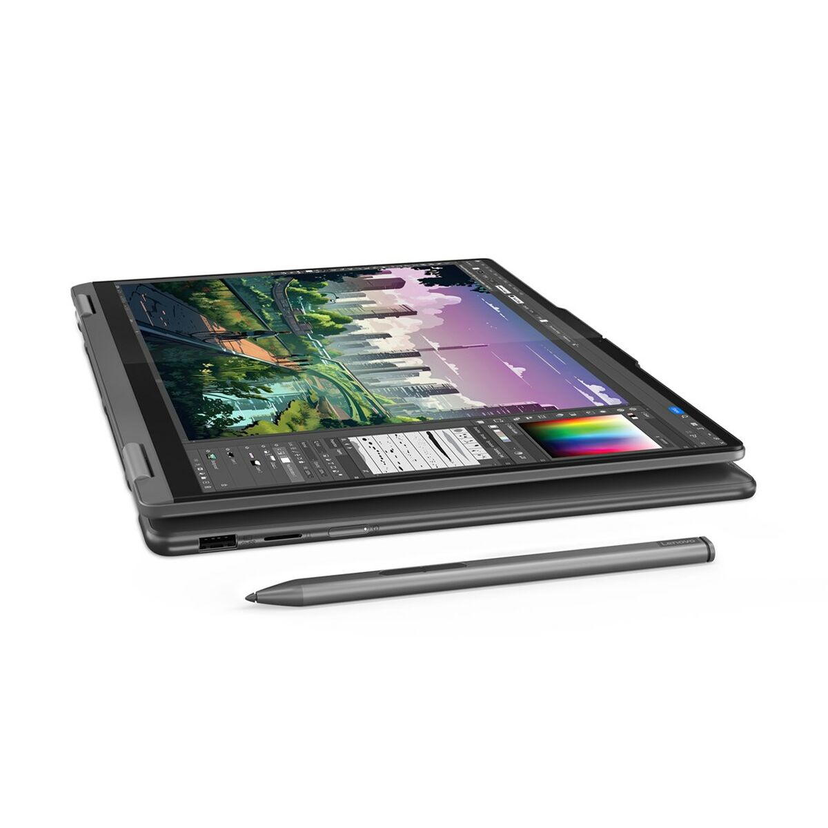 Bärbar dator Lenovo Yoga 7 2-in-1 14AHP9 14" amd ryzen 5 8640hs 16 GB RAM 512 GB SSD - 5