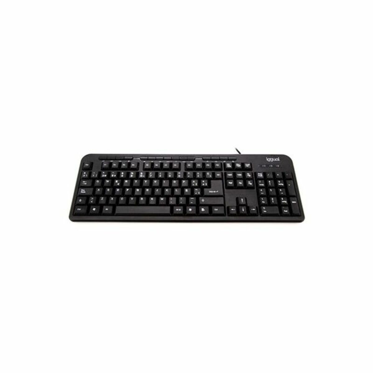 Tangentbord iggual CK-BASIC-120T QWERTY USB Svart spanska Apa (1 Delar) - 3