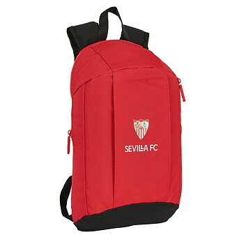 Vandringsryggsäck Sevilla Fútbol Club Svart Röd 22 x 39 x 10 cm