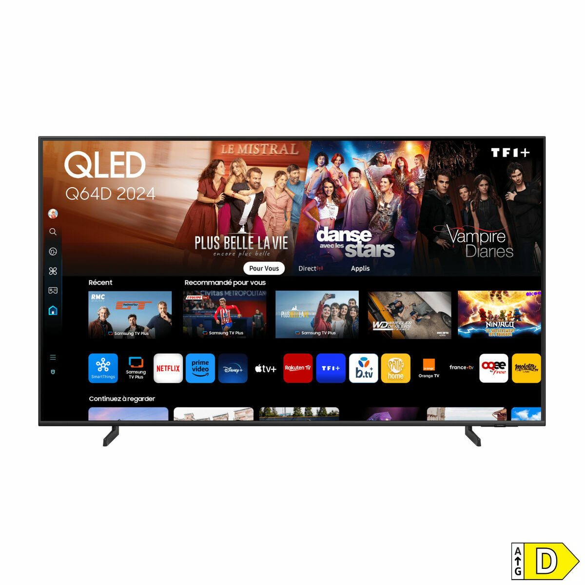 Smart TV Samsung TQ75Q64D 4K Ultra HD 75" HDR QLED - 2
