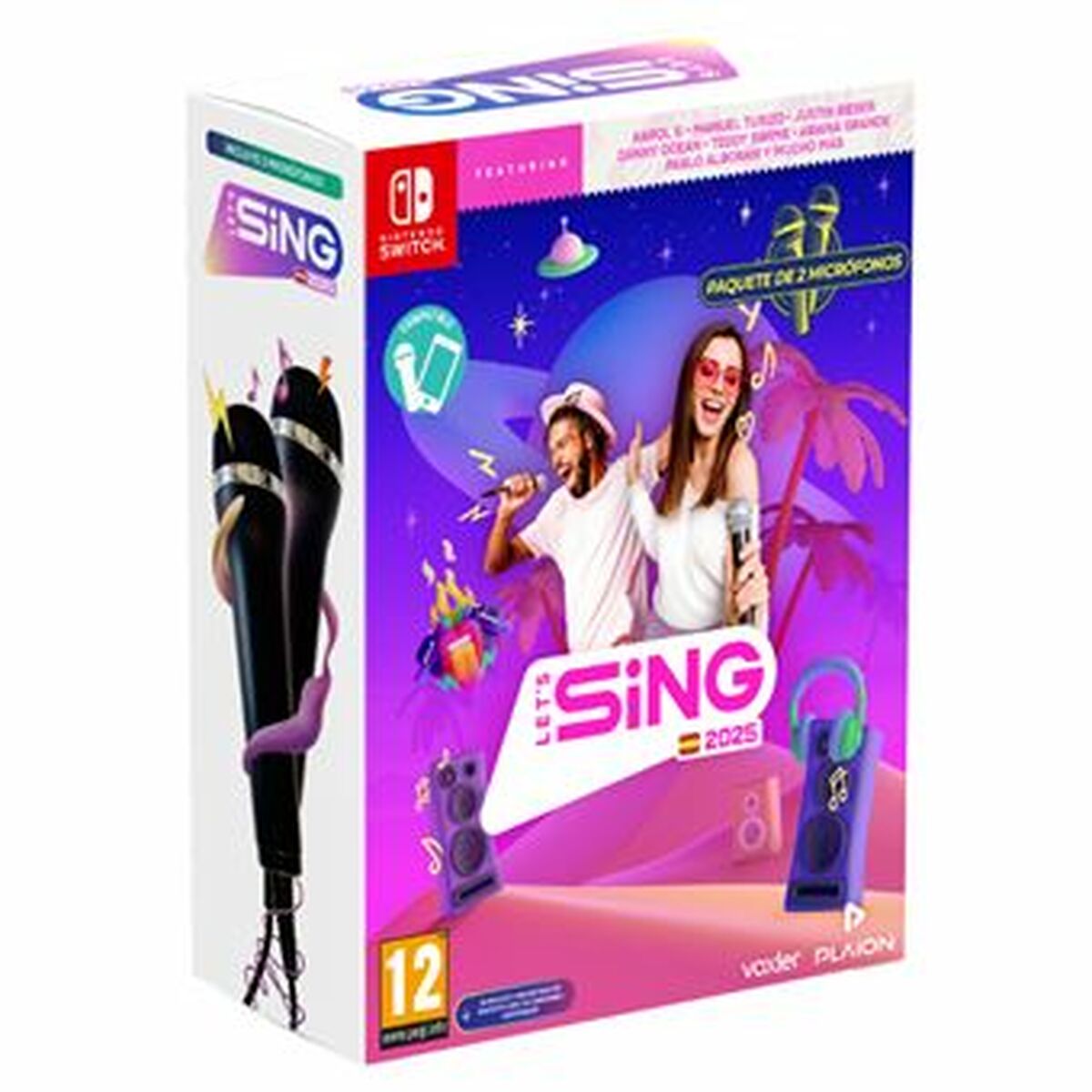 TV-spel för Switch Nintendo LETS SING 2025