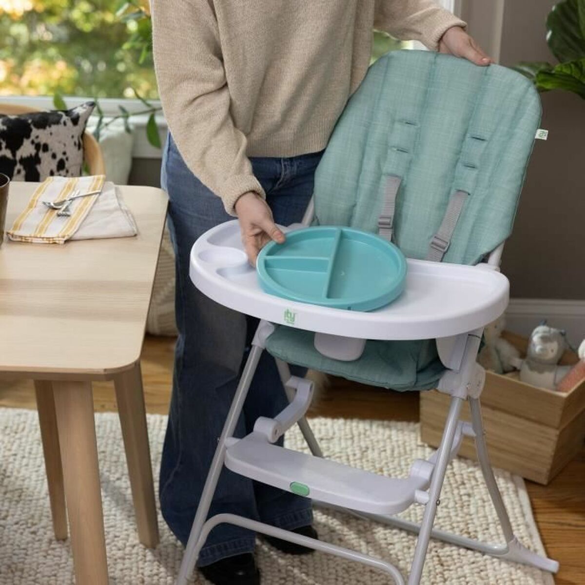 Child's Chair Ingenuity Grön - 3
