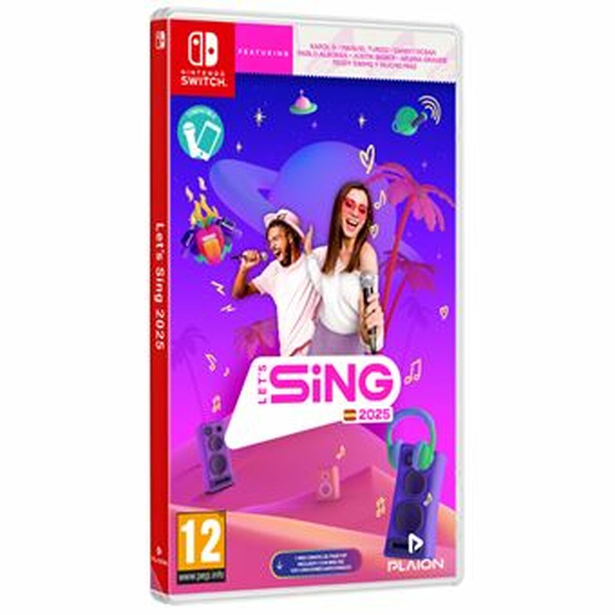 TV-spel för Switch Nintendo Lets Sing 2025