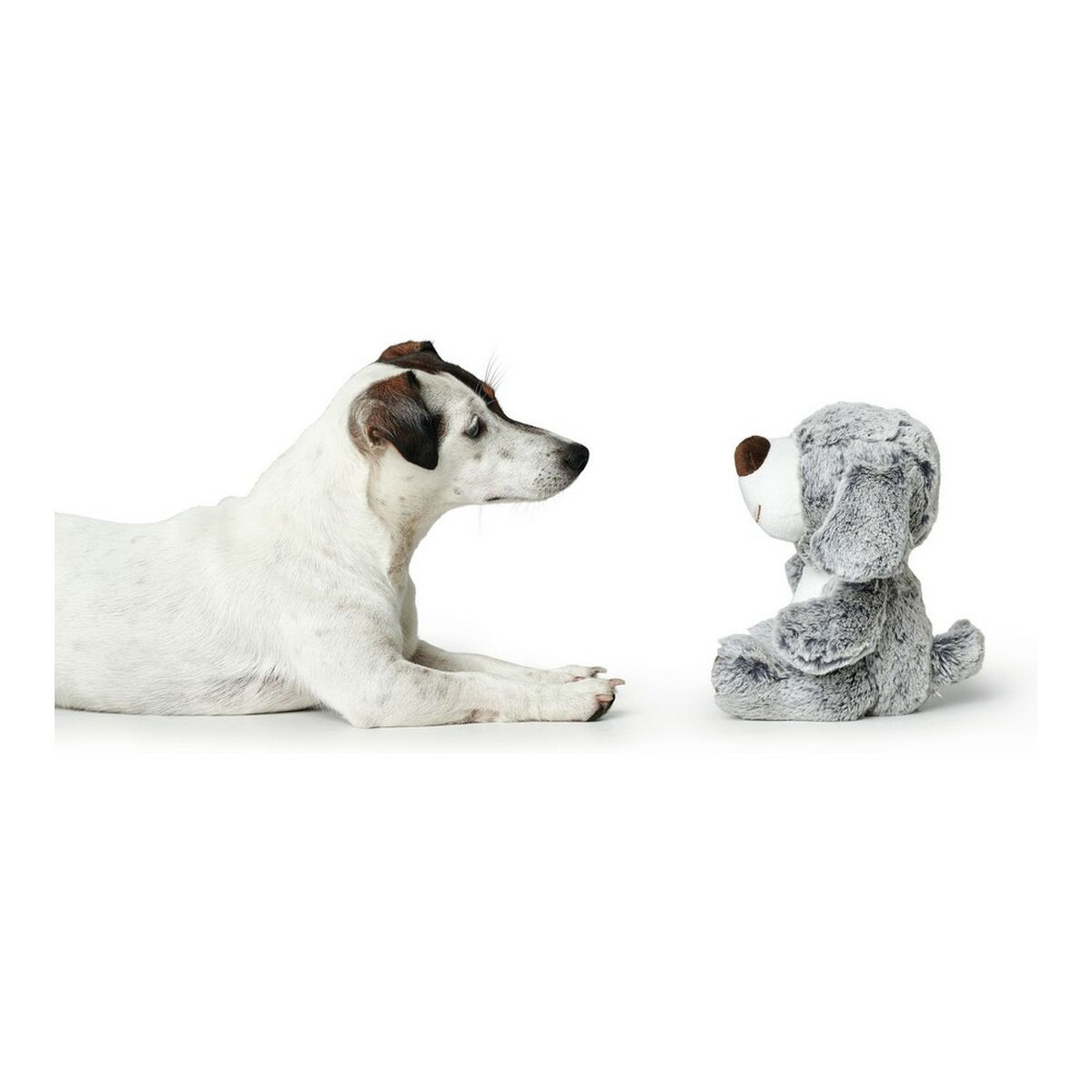 Mjuk leksak för hundar Hunter Faro Grå Polyester Hund - 8