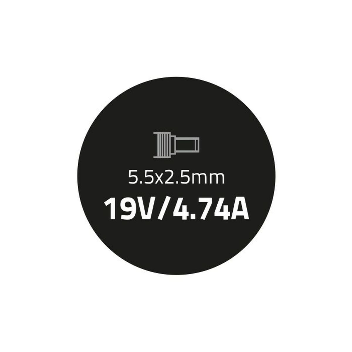 Laptopladdare Qoltec 50071 90 W - 6