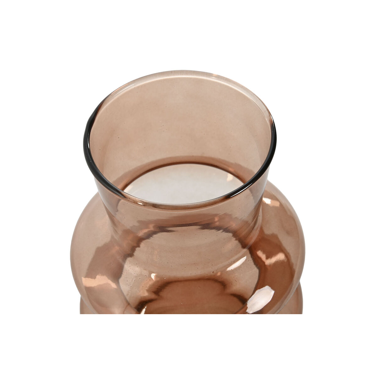 Vas Home ESPRIT Ambra Glas Modern 11,5 X 11,5 X 19,5 cm - 2