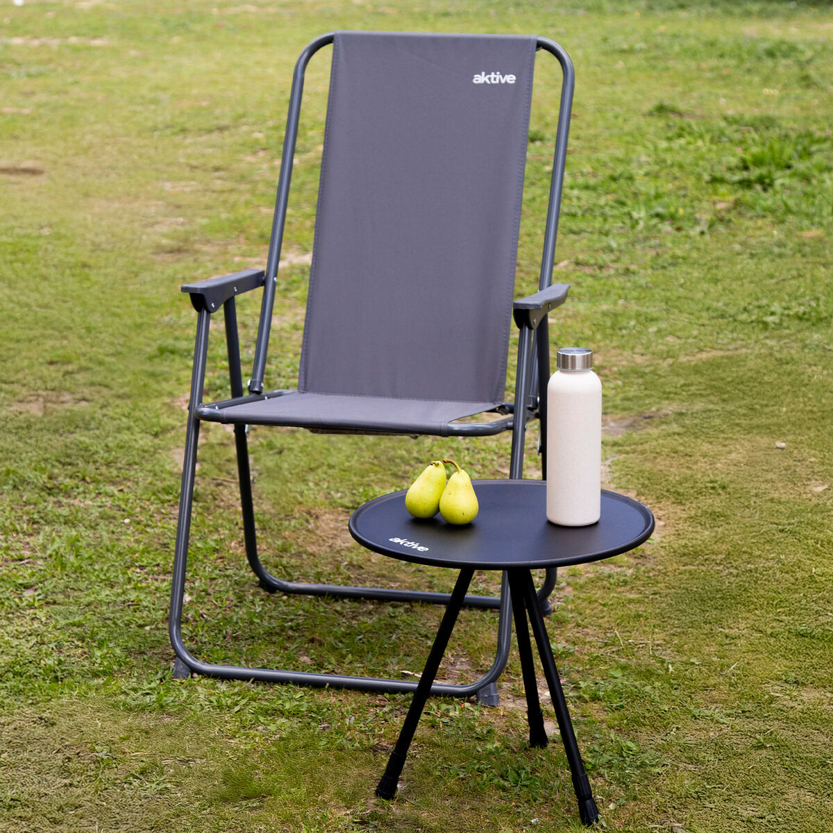 Fällbord Aktive Svart 37 x 55 x 37 cm (4 antal) - 3