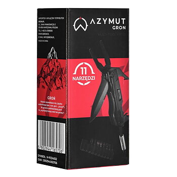 Multifunktionskniv Azymut H-P224052 Svart