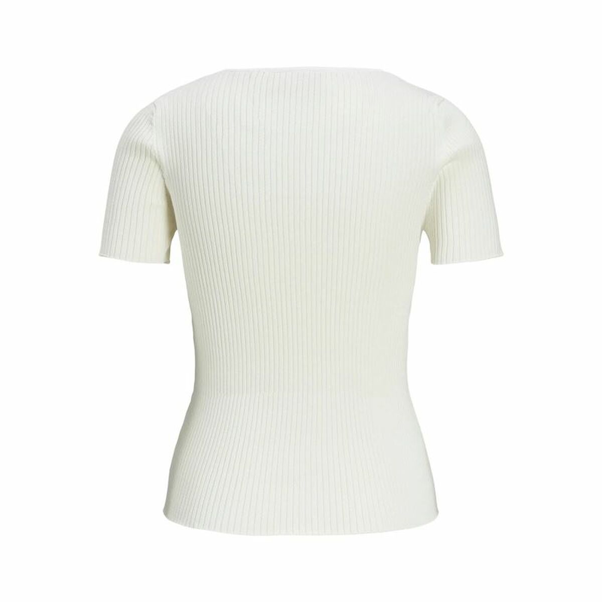 T-shirt med kortärm Dam Jxsky Ss Jack & Jones Cloud Dancer Varmvit - 2
