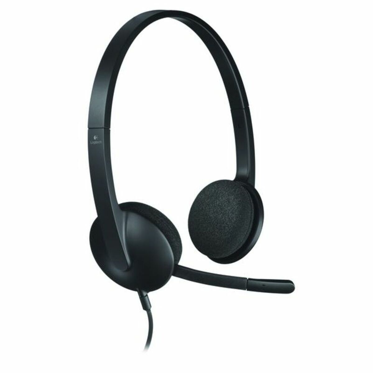 Hörlurar med Mikrofon Logitech H340 USB 1,8 m Svart - 3