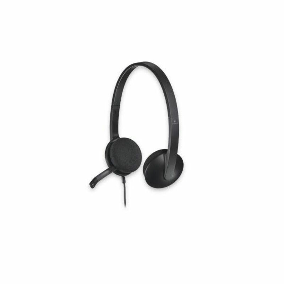 Hörlurar med Mikrofon Logitech H340 USB 1,8 m Svart - 6