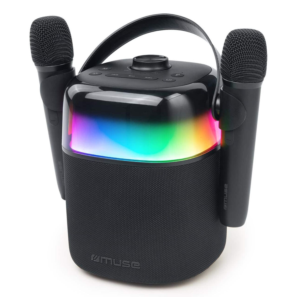 Bluetooth Högtalare med Karaoke Mikrofon Muse MUSE M-530 KA 30 W Svart