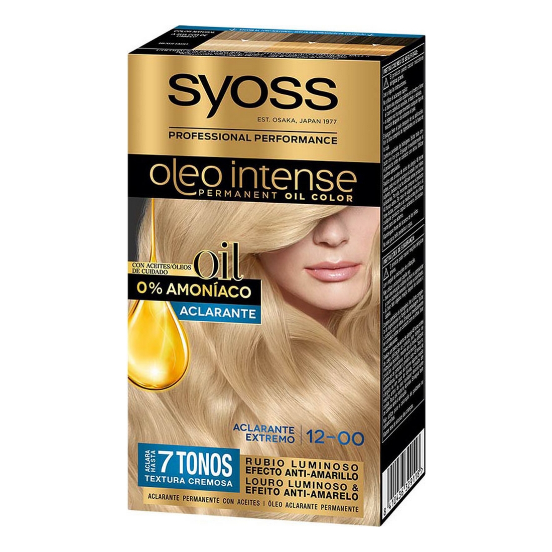 Färg utan ammoniak Syoss Olio Intense Nº 12 - 2