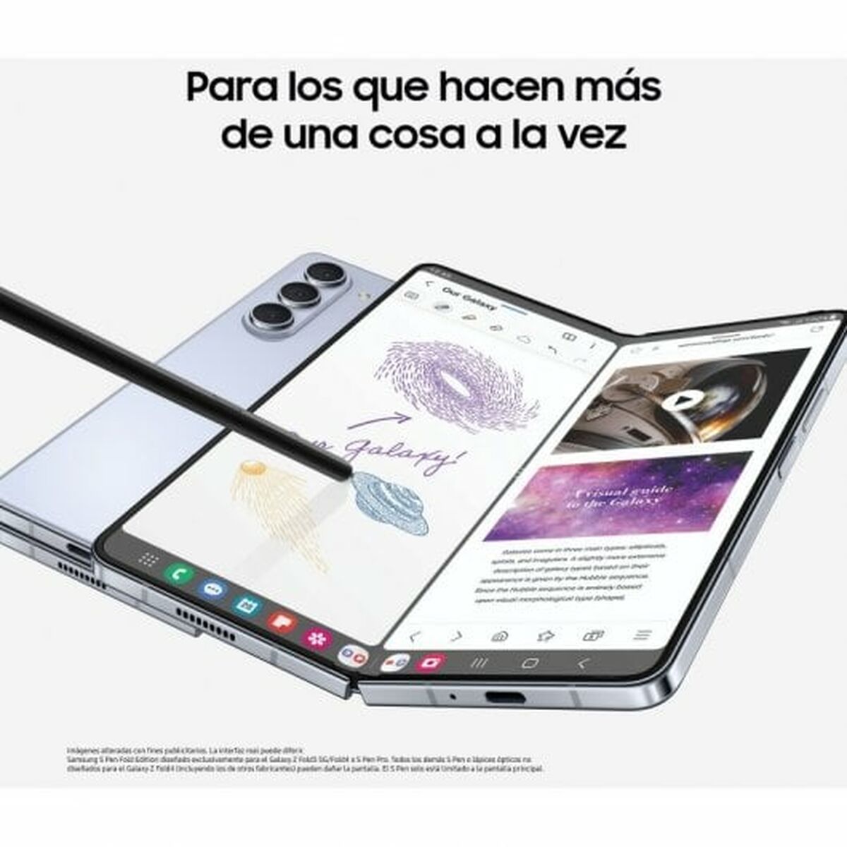 Smartphone Samsung Galaxy Z Fold5 Blå 256 GB Octa Core 12 GB RAM 7,6" - 6